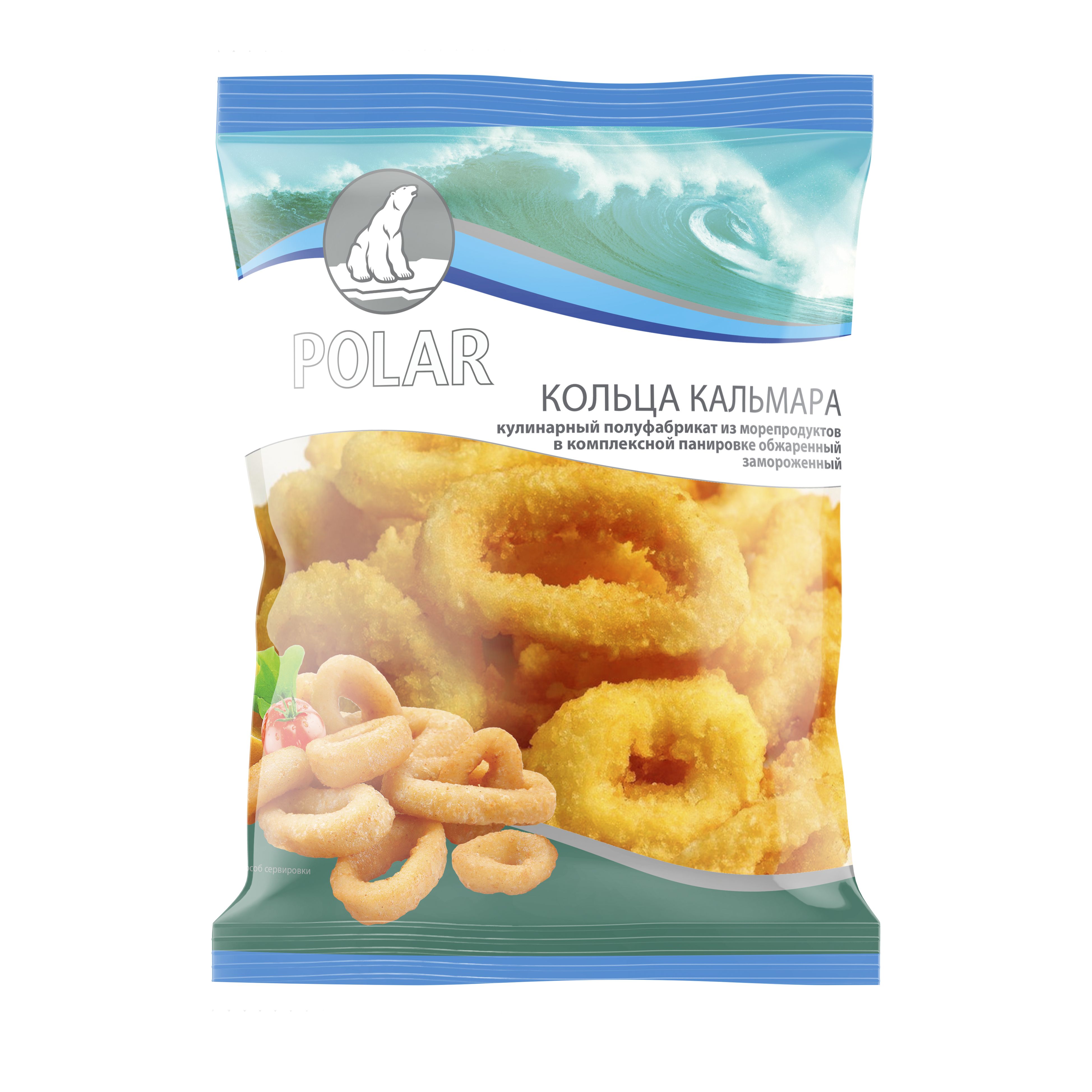 Кольца кальмара в панировке Polar Seafood 500 гр